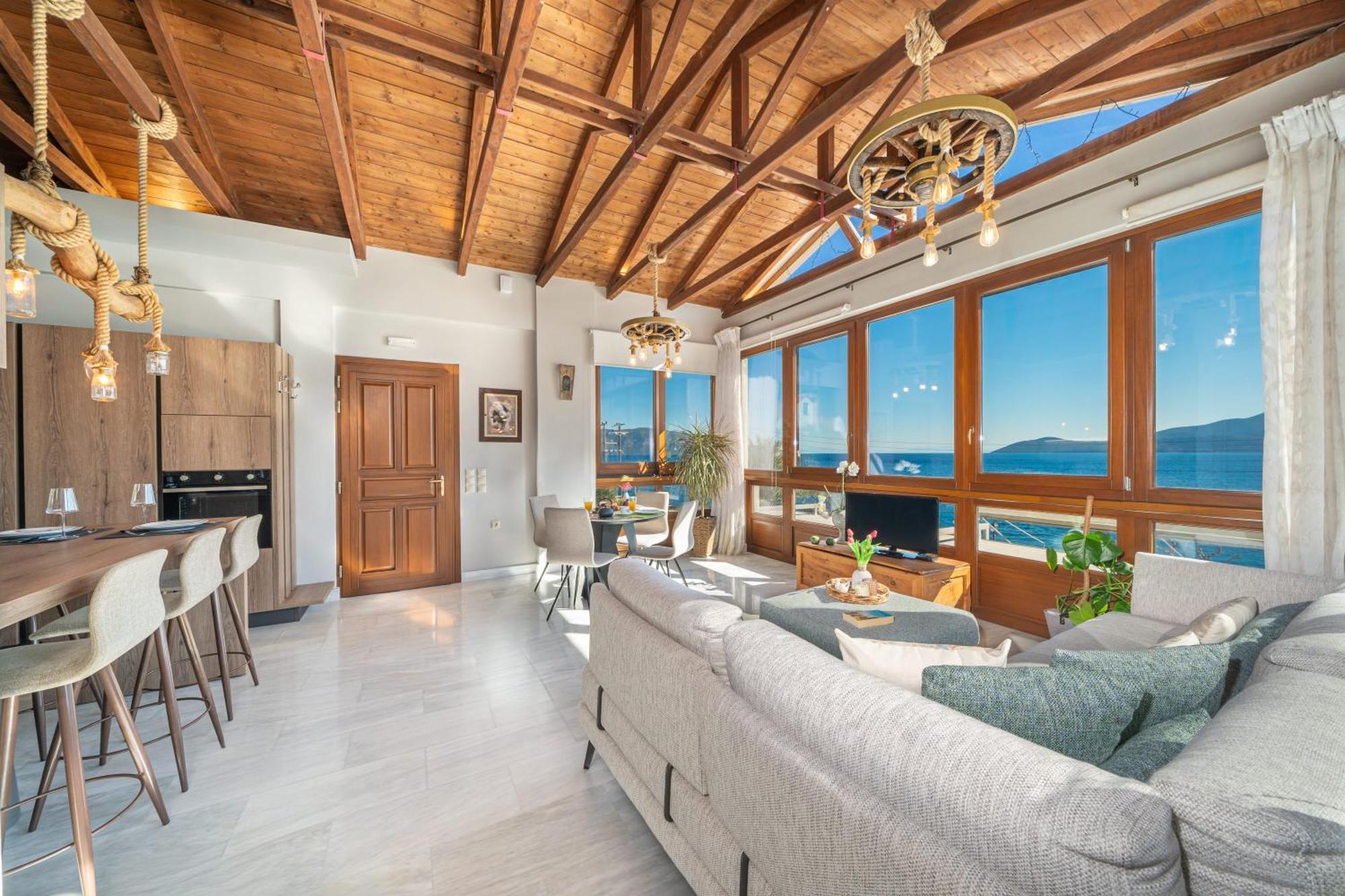 Sea Rock Apartment Agia Efimia Luaran gambar