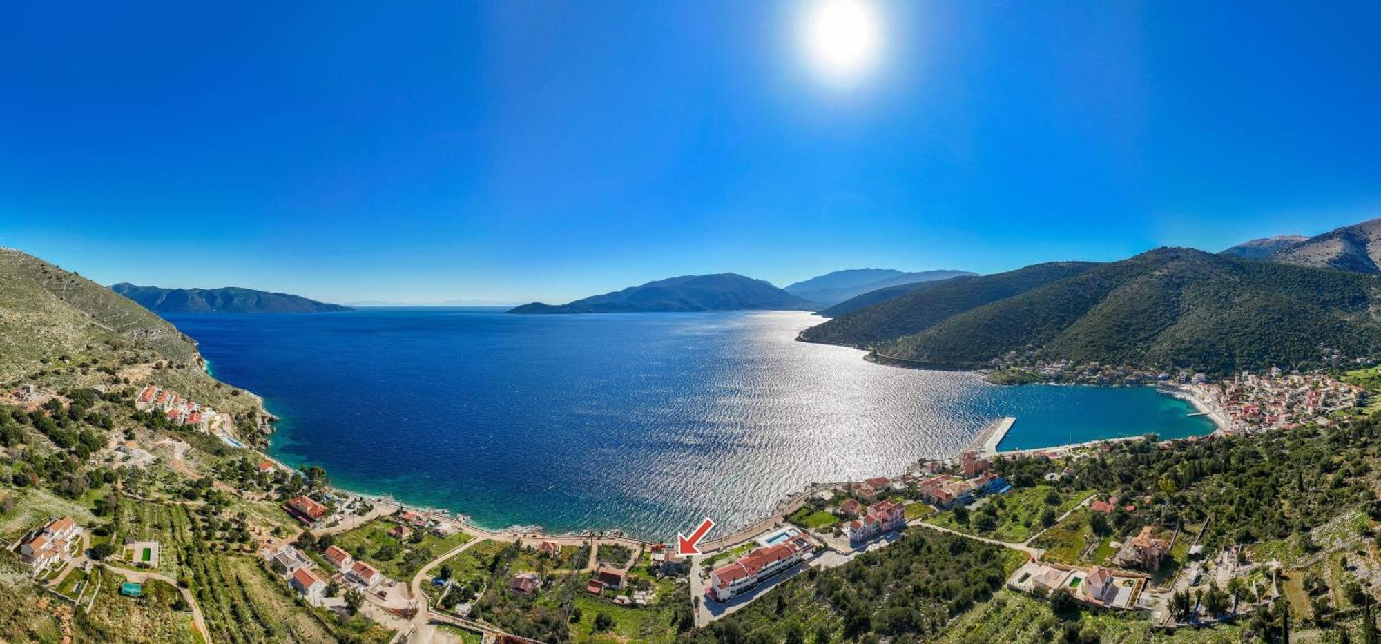 Sea Rock Apartment Agia Efimia Luaran gambar