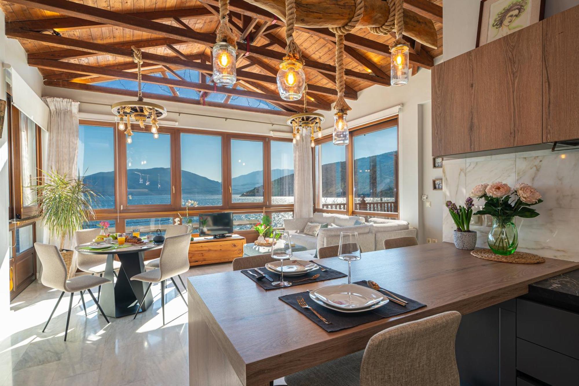 Sea Rock Apartment Agia Efimia Luaran gambar